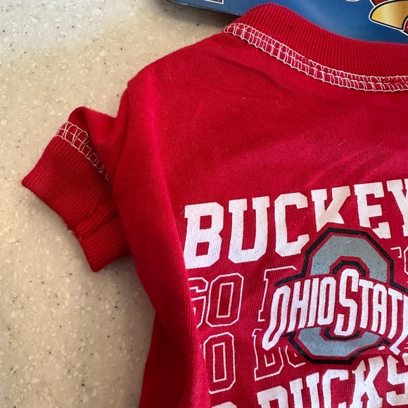 NWT Pet Apparel Ohio State Buckeyes Dog’s T-Shirt. Size XS. Collegiate Pet Co. - Picture 4 of 10